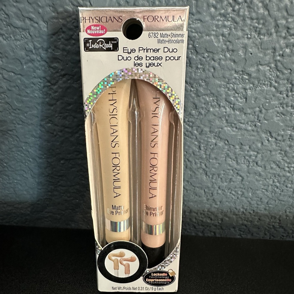 Physicians Formula #InstaReady Eye Primer Duo #6782 Matte & Shimmer New In‎ Box